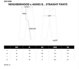 NEIGHBORHOOD x AGNES B. . STRAIGHT PANTS
