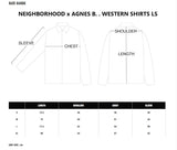 NEIGHBORHOOD x AGNES B. . WESTERN SHIRTS LS
