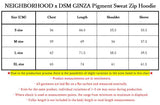 NEIGHBORHOOD x DSM GINZA Pigment Sweat Zip Hoodie