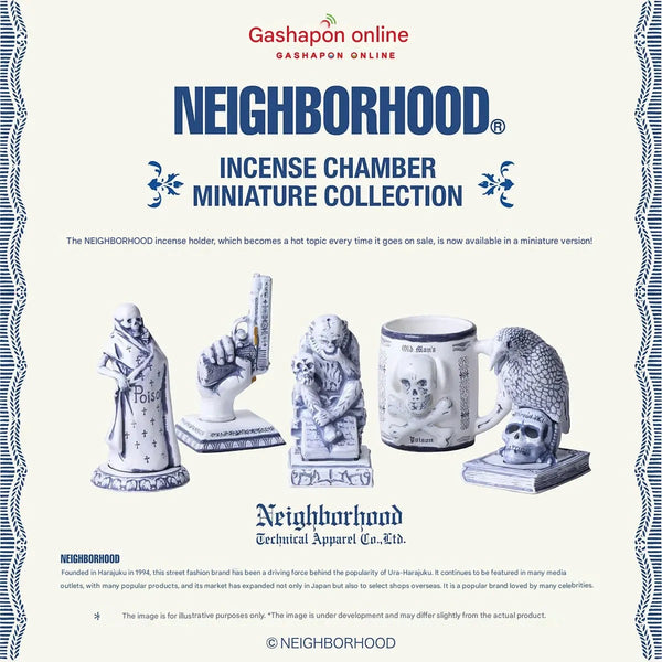 NEIGHBORHOOD INCENSE CHAMBER MINIATURE COLLECTION GASHAPON