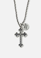 NEIGHBORHOOD x SAINT Mxxxxxx STHD . SILVER NECKLACE [ 251IVSMN-AC02S ]