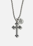 NEIGHBORHOOD x SAINT Mxxxxxx STHD . SILVER NECKLACE [ 251IVSMN-AC02S ]