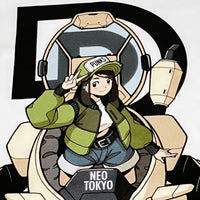 NEO TOKYO PUNKS NIKO24 illustration Tee