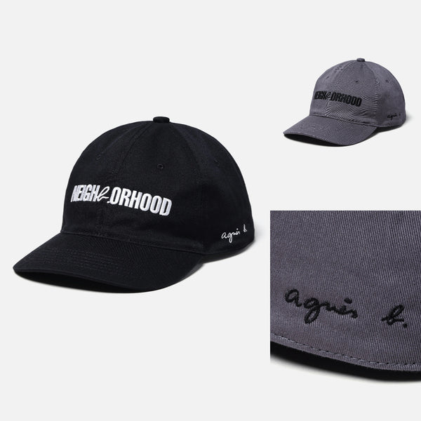 NEIGHBORHOOD x AGNES B. . BASEBALL CAP cotwo