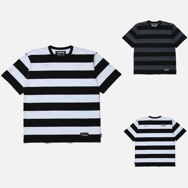 NEIGHBORHOOD x AGNES B. . BODER CREWNECK SS cotwo