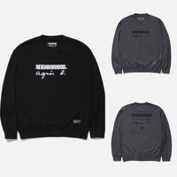 NEIGHBORHOOD x AGNES B. . SWEAT SHIRT LS cotwo
