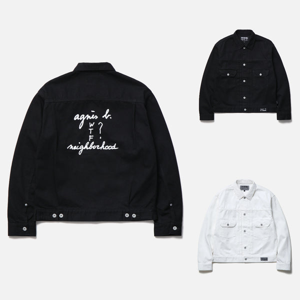 NEIGHBORHOOD x AGNES B. . TYPE-2 JACKET cotwo