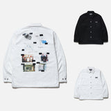 NEIGHBORHOOD x AGNES B. . COVERALL JACKET cotwo