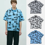 NEIGHBORHOOD 26S/S EYES PATTERN SHIRT SS [ 261TSNH-SHM15 ] cotwo