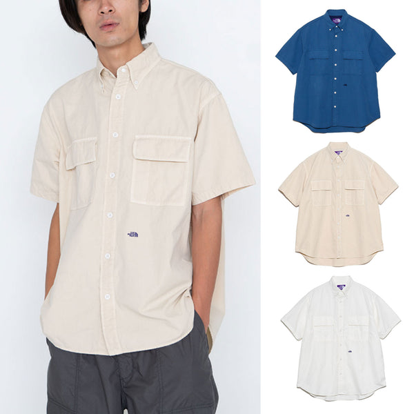THE NORTH FACE PURPLE LABEL Button Down Field S/S Shirt [ NT3416N ] cotwo