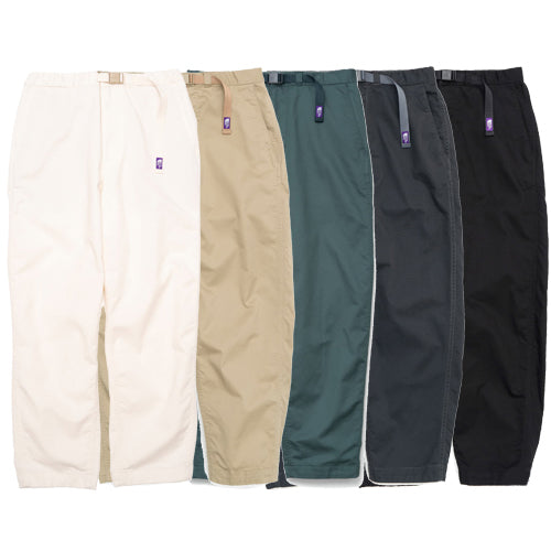 [ Restock ] THE NORTH FACE PURPLE LABEL Stretch Twill Wide Tapered Pants [ NT5302N ]