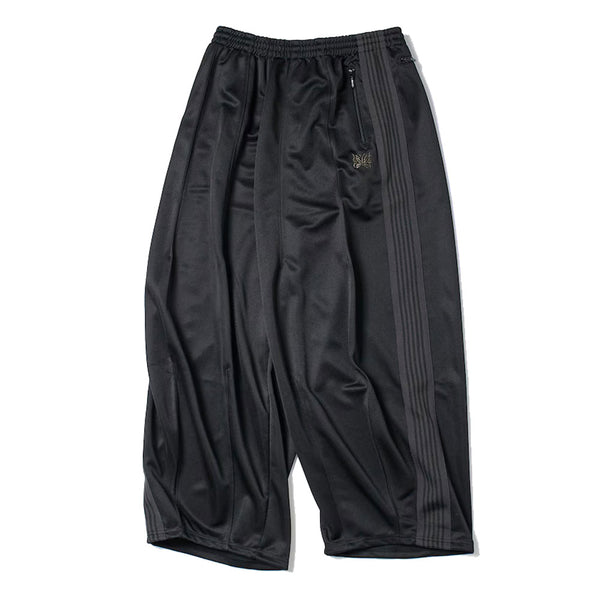 Needles For FREAK'S STORE Limited H.D.Track Pant Poly Smooth (Black×Gray)