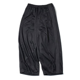 Needles For FREAK'S STORE Limited H.D.Track Pant Poly Smooth (Black×Charcoal)