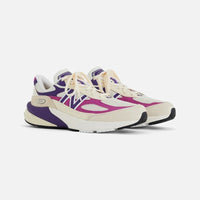 New Balance 990V6 "Magenta Pop" Sail/Purple/Pink (U990TD6)