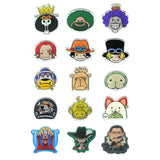 ONE PIECE BASE SHOP 3-Piece Acrylic Clip Set