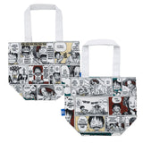 ONE PIECE BASE SHOP Mini Tote Bag ( English Comic Design ) cotwo