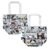 ONE PIECE BASE SHOP Mini Tote Bag ( English Comic Design ) cotwo