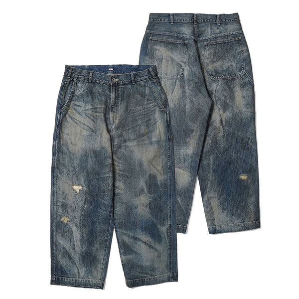 PORTER CLASSIC 26S/S STEINBECK DENIM PAINTER PANTS VINTAGE CUSTOM