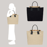 PORTER LUGGAGE LABEL FILAMENT VERTICAL TOTE BAG [ 978-19559 ] cotwo
