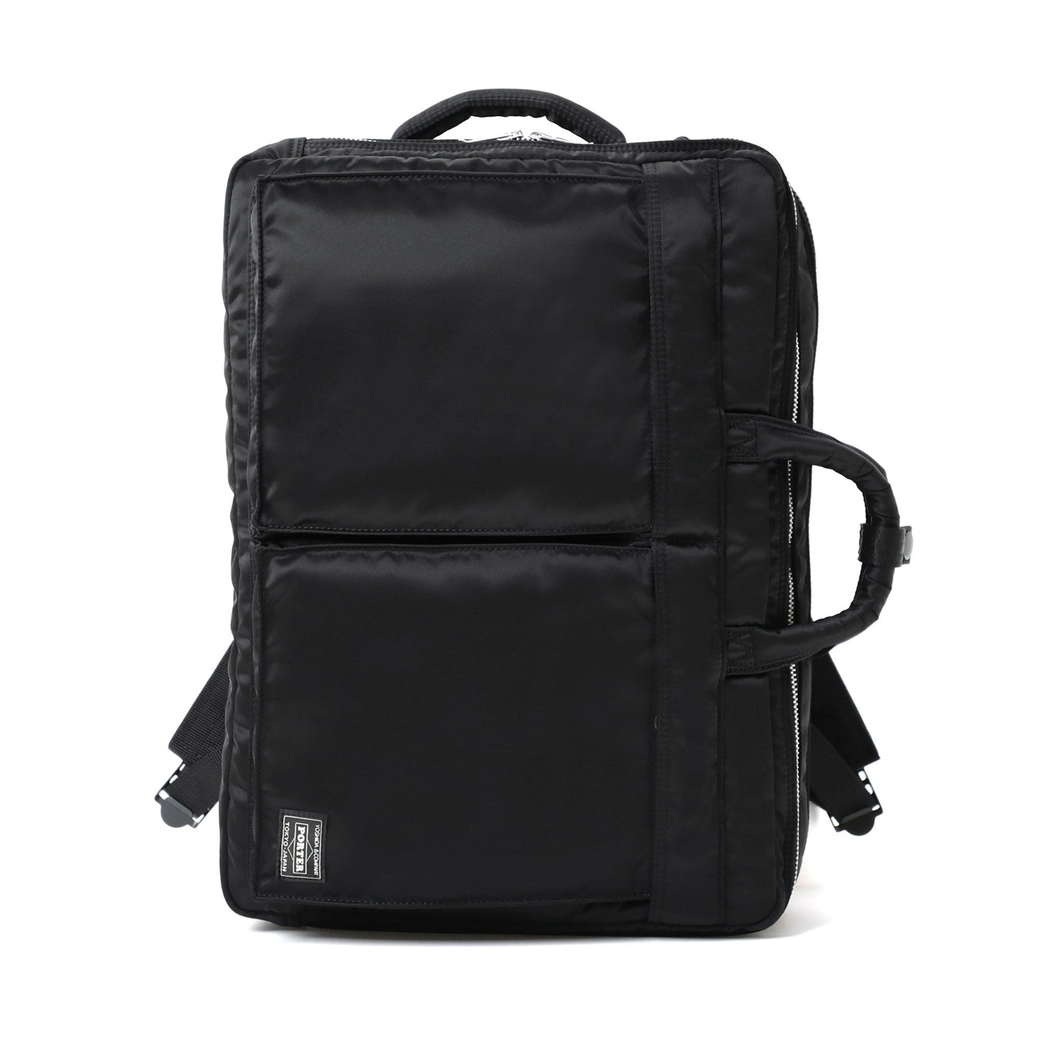 【直営・関税送料込】Bindle Three bag in Bindle Three Bag Black in Leather – The Row