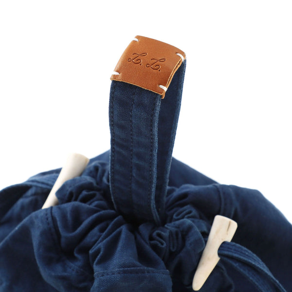 PORTER LUGGAGE LABEL TRUE BLUE DRAWSTRING BAG [ 977-19538 ] – cotwohk