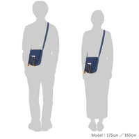 PORTER LUGGAGE LABEL TRUE BLUE FLAP SHOULDER BAG [ 977-19537 ]