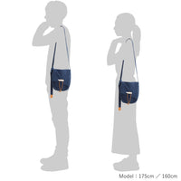 PORTER LUGGAGE LABEL TRUE BLUE FLAP SHOULDER BAG [ 977-19537 ]