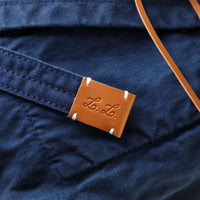PORTER LUGGAGE LABEL TRUE BLUE FLAP SHOULDER BAG(L) [ 977-19536 ]