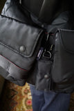COMME des GARCONS HOMME NYLON TWILL 3-POCKET MOON BAG [ HR-K207-051 ]