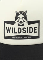 WILDSIDE YOHJI YAMAMOTO x HYSTERIC GLAMOUR "SEE NO EVIL" MESH CAP [ SO-H02-900 ]