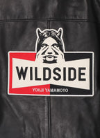 WILDSIDE YOHJI YAMAMOTO x HYSTERIC GLAMOUR RACING LEATHER JACKET [ SO-J08-700 ]