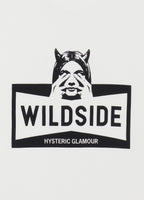 WILDSIDE YOHJI YAMAMOTO x HYSTERIC GLAMOUR "SEE NO EVIL" S/S T-SHIRT [ SO-T07-003 ]