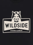 WILDSIDE YOHJI YAMAMOTO x HYSTERIC GLAMOUR "SEE NO EVIL" S/S T-SHIRT [ SO-T07-003 ]