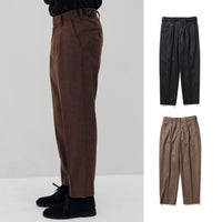 SOPHNET. 24A/W FLANNEL WOOL 1TUCK SLACKS [ SOPH-242008 ] cotwo