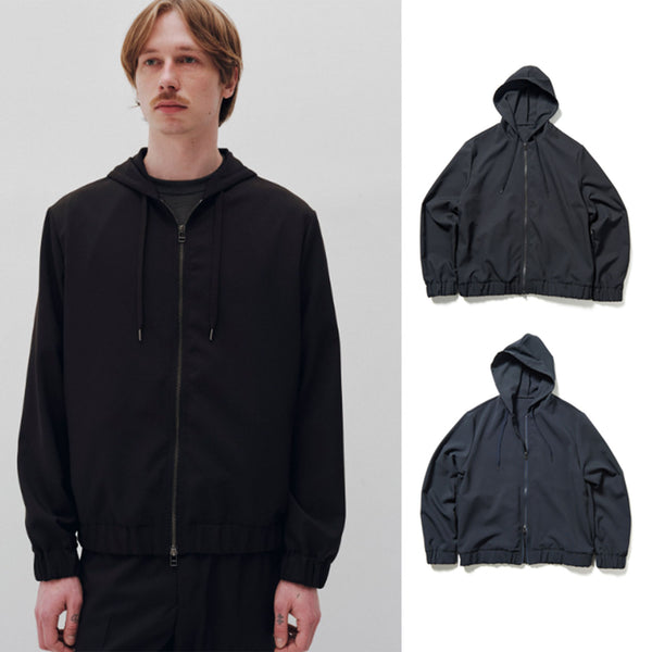 SOPHNET. 24A/W STRETCH WOVEN CLOTH ZIP HOODED JACKET [ SOPH-242028 ]