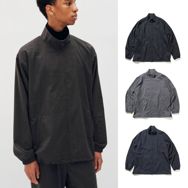 SOPHNET. 24A/W WOOL TROPICAL STAND COLLAR JACKET [ SOPH-242032 ]