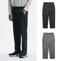 SOPHNET. 25A/W FLANNEL WOOL SHIRRING SLIM-FIT SLACKS [ SPNT-252001 ] cotwo