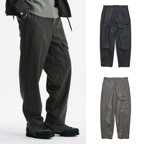 SOPHNET. 25A/W LIGHT MELTON WOOL ROYAL NAVY PANTS [ SPNT-252004 ] cotwo
