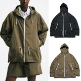 SOPHNET. 25A/W LIGHT POPLIN ZIP-UP HOODIE [ SPNT-252061 ] cotwo