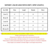 SOPHNET. 25A/W LOGO PATCH KNIT [ SPNT-252078 ]