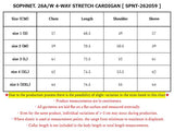 [ Pre-order ] SOPHNET. 26A/W 4-WAY STRETCH CARDIGAN [ SPNT-262059 ]