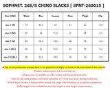 SOPHNET. 26S/S CHINO SLACKS [ SPNT-260015 ]