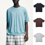 SOPHNET. 26S/S WASHABLE WOOL S/S TOP [ SPNT-260069 ] cotwo