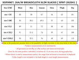 SOPHNET. 26A/W BROADCLOTH SLIM SLACKS [ SPNT-262041 ]