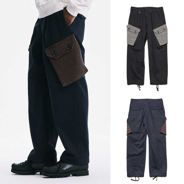 SOPHNET. 25A/W CARGO PANTS / Kvadrat Sisu [ SPNT-252008 ] cotwo