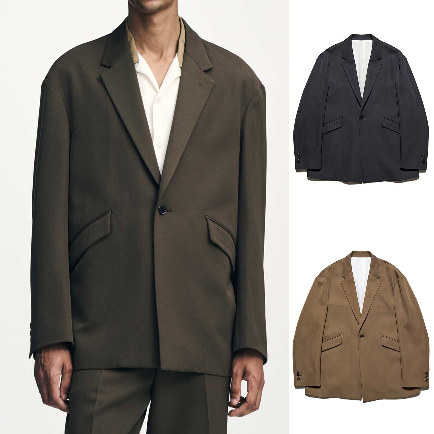 SOPHNET-DOESKIN-WOOL-OVERSIZED