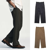 SOPHNET. 26S/S DOESKIN WOOL TUCK SLACKS [ SPNT-260037 ] cotwo