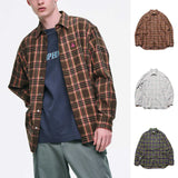 SOPHNET. 26A/W FLANNEL CHECK RELAX-FIT SHIRT [ SPNT-262005 ] cotwo