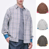 SOPHNET. 26A/W FLANNEL CHECK RIBBED SHIRT [ SPNT-262006 ] cotwo