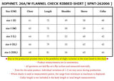 [ Pre-order ] SOPHNET. 26A/W FLANNEL CHECK RIBBED SHIRT [ SPNT-262006 ]